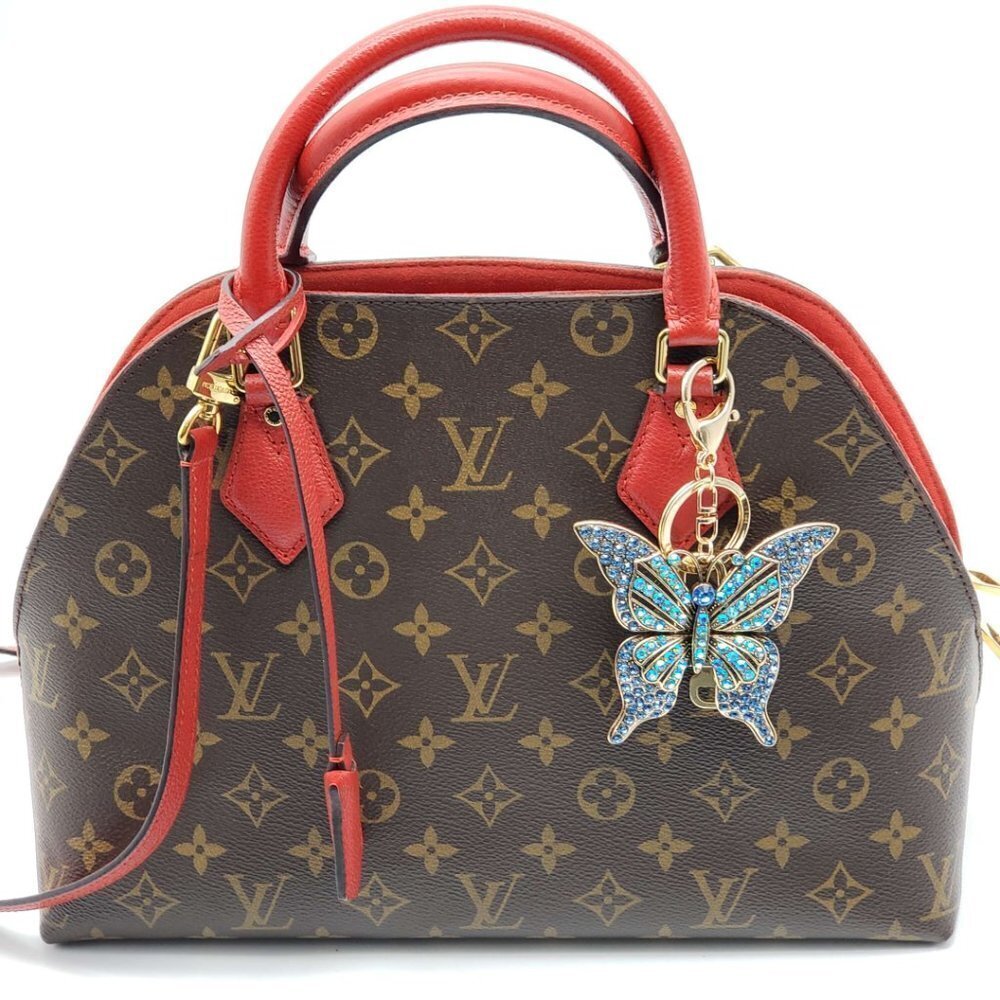 Louis Vuitton Gold Padlock 🔒 Key Set Authentic LV w/ Unbranded Butterfly Charm - Picture 10 of 10